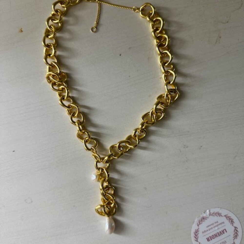Gold Madewell Necklace